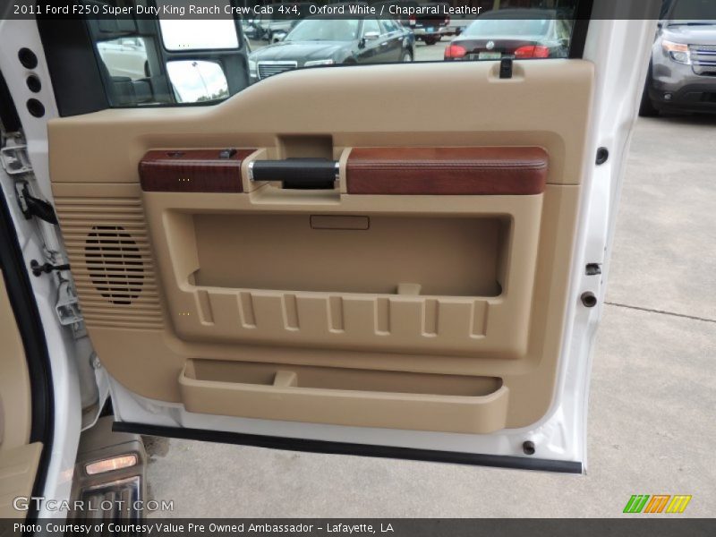Oxford White / Chaparral Leather 2011 Ford F250 Super Duty King Ranch Crew Cab 4x4
