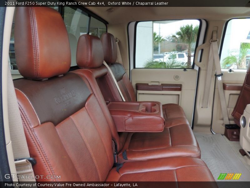 Oxford White / Chaparral Leather 2011 Ford F250 Super Duty King Ranch Crew Cab 4x4