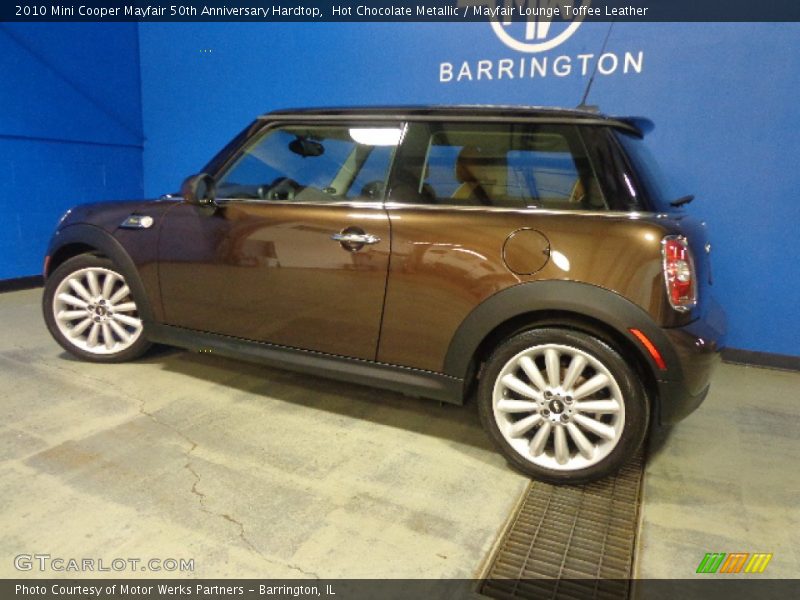 Hot Chocolate Metallic / Mayfair Lounge Toffee Leather 2010 Mini Cooper Mayfair 50th Anniversary Hardtop