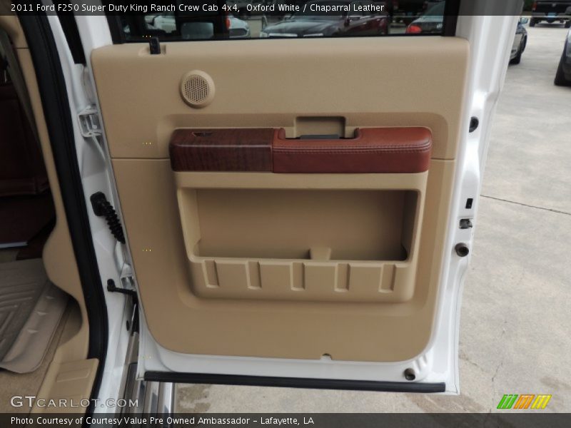 Oxford White / Chaparral Leather 2011 Ford F250 Super Duty King Ranch Crew Cab 4x4