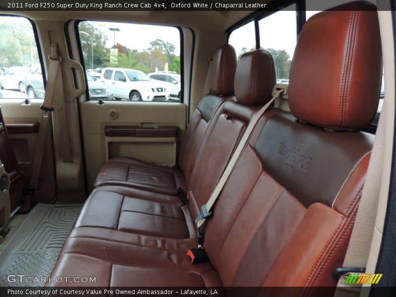 Oxford White / Chaparral Leather 2011 Ford F250 Super Duty King Ranch Crew Cab 4x4