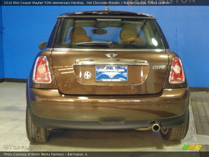 Hot Chocolate Metallic / Mayfair Lounge Toffee Leather 2010 Mini Cooper Mayfair 50th Anniversary Hardtop