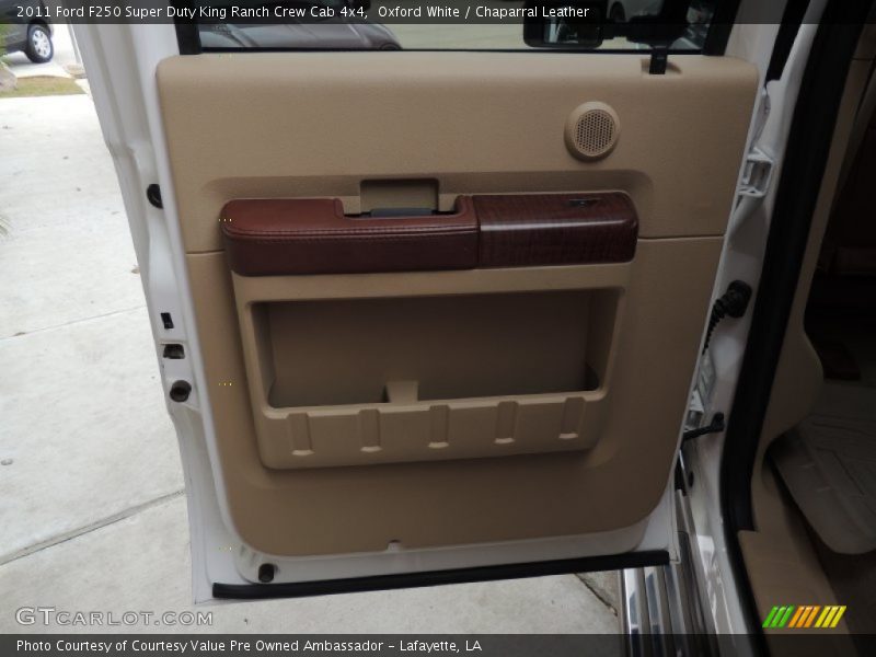 Oxford White / Chaparral Leather 2011 Ford F250 Super Duty King Ranch Crew Cab 4x4