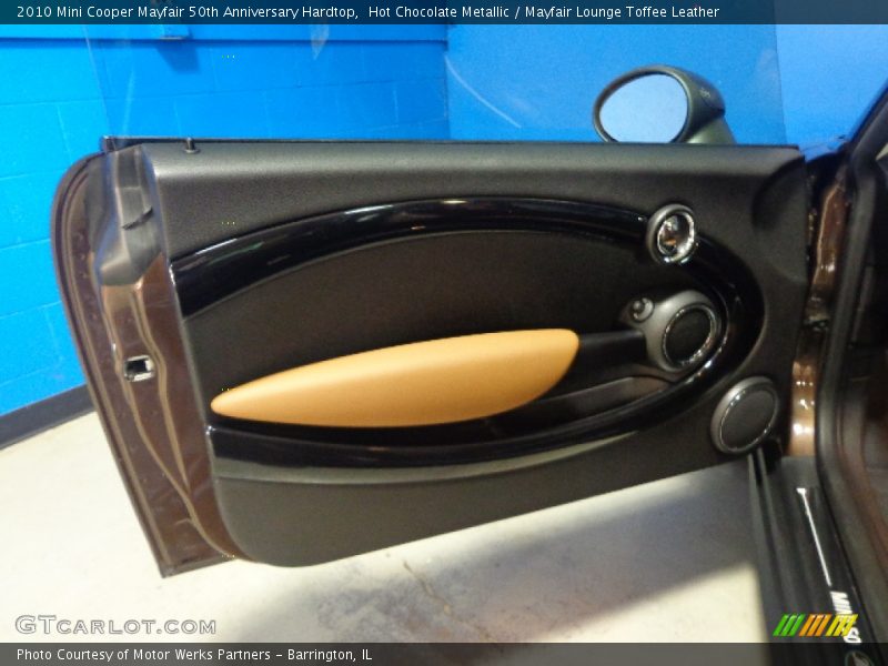Hot Chocolate Metallic / Mayfair Lounge Toffee Leather 2010 Mini Cooper Mayfair 50th Anniversary Hardtop