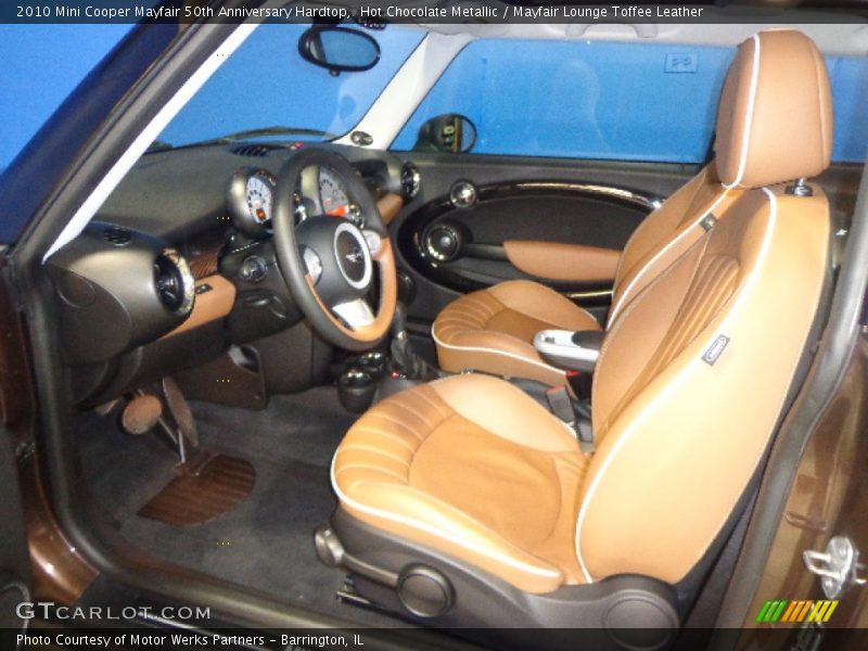 Hot Chocolate Metallic / Mayfair Lounge Toffee Leather 2010 Mini Cooper Mayfair 50th Anniversary Hardtop