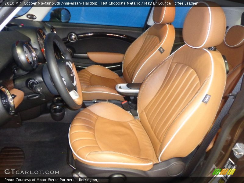 Hot Chocolate Metallic / Mayfair Lounge Toffee Leather 2010 Mini Cooper Mayfair 50th Anniversary Hardtop