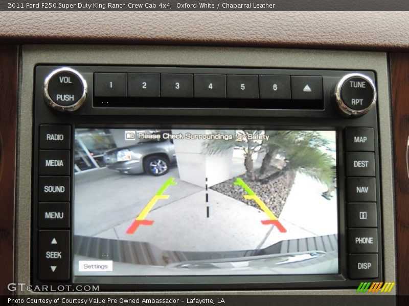 Oxford White / Chaparral Leather 2011 Ford F250 Super Duty King Ranch Crew Cab 4x4