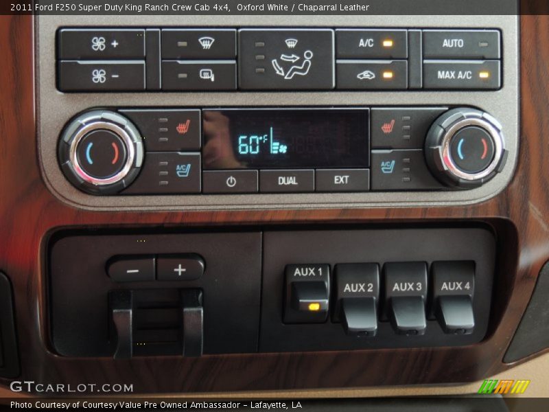 Oxford White / Chaparral Leather 2011 Ford F250 Super Duty King Ranch Crew Cab 4x4