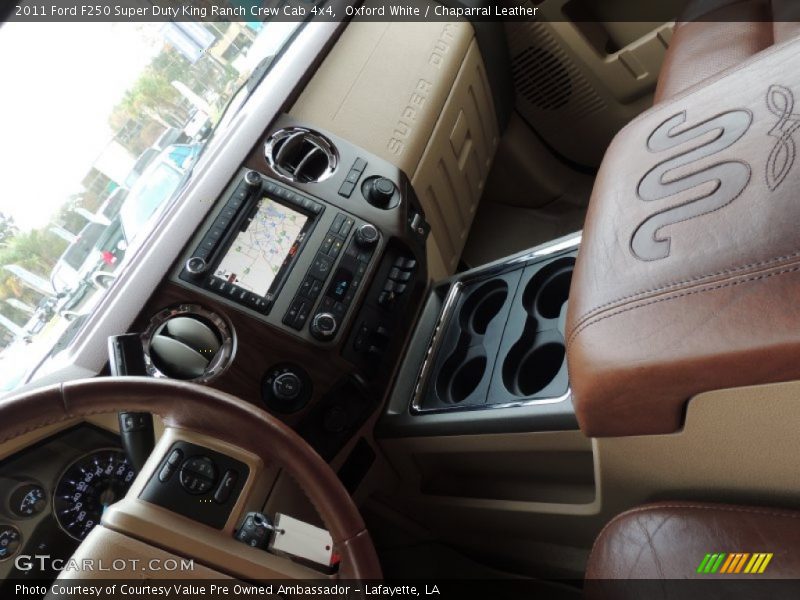 Oxford White / Chaparral Leather 2011 Ford F250 Super Duty King Ranch Crew Cab 4x4