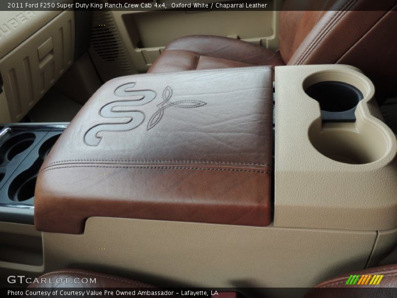 Oxford White / Chaparral Leather 2011 Ford F250 Super Duty King Ranch Crew Cab 4x4
