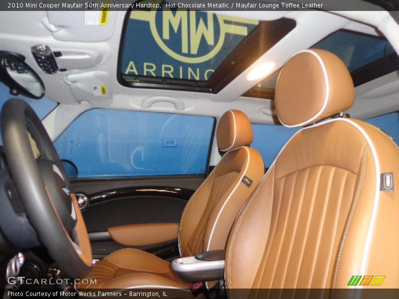 Hot Chocolate Metallic / Mayfair Lounge Toffee Leather 2010 Mini Cooper Mayfair 50th Anniversary Hardtop
