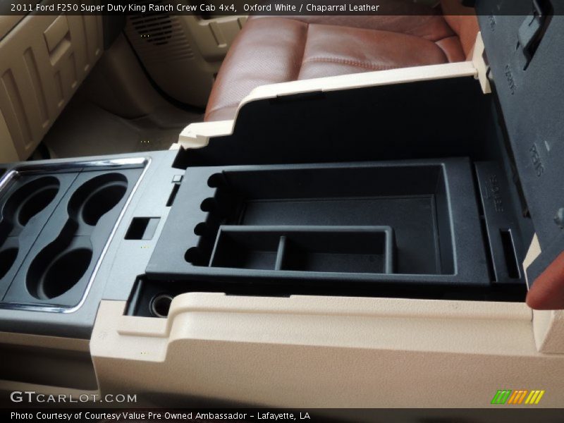 Oxford White / Chaparral Leather 2011 Ford F250 Super Duty King Ranch Crew Cab 4x4