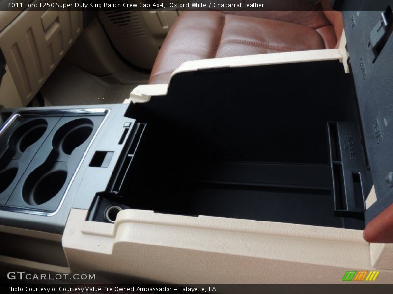 Oxford White / Chaparral Leather 2011 Ford F250 Super Duty King Ranch Crew Cab 4x4