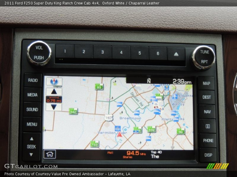 Oxford White / Chaparral Leather 2011 Ford F250 Super Duty King Ranch Crew Cab 4x4