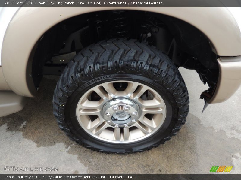 Oxford White / Chaparral Leather 2011 Ford F250 Super Duty King Ranch Crew Cab 4x4
