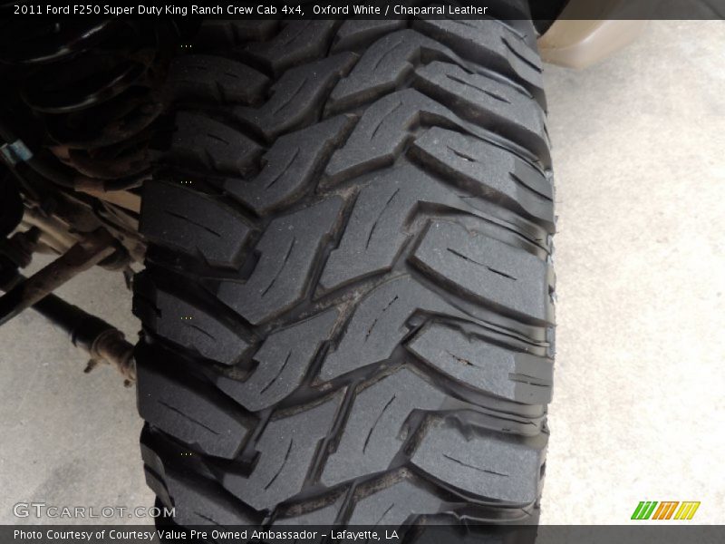 Oxford White / Chaparral Leather 2011 Ford F250 Super Duty King Ranch Crew Cab 4x4