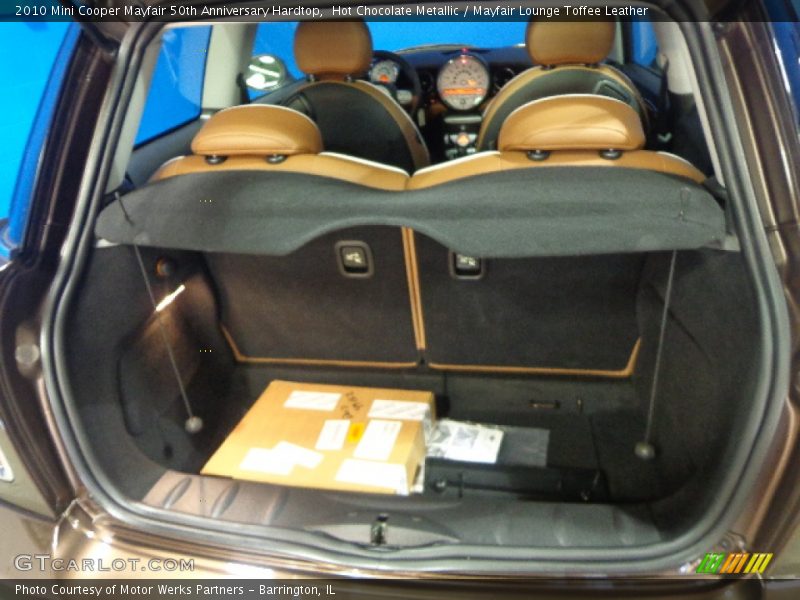 Hot Chocolate Metallic / Mayfair Lounge Toffee Leather 2010 Mini Cooper Mayfair 50th Anniversary Hardtop