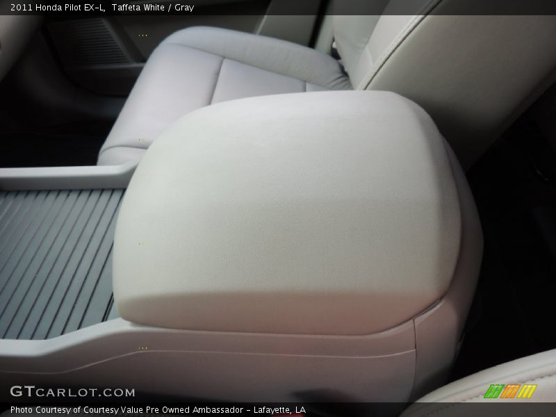 Taffeta White / Gray 2011 Honda Pilot EX-L