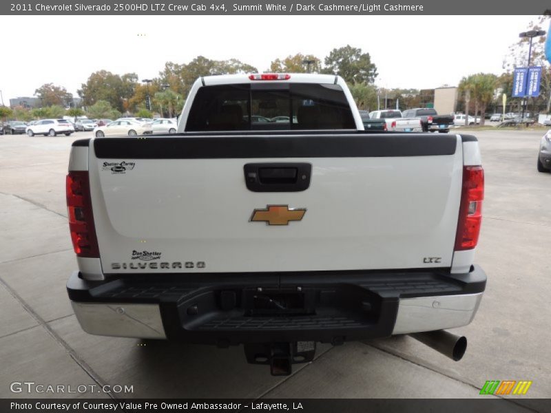 Summit White / Dark Cashmere/Light Cashmere 2011 Chevrolet Silverado 2500HD LTZ Crew Cab 4x4