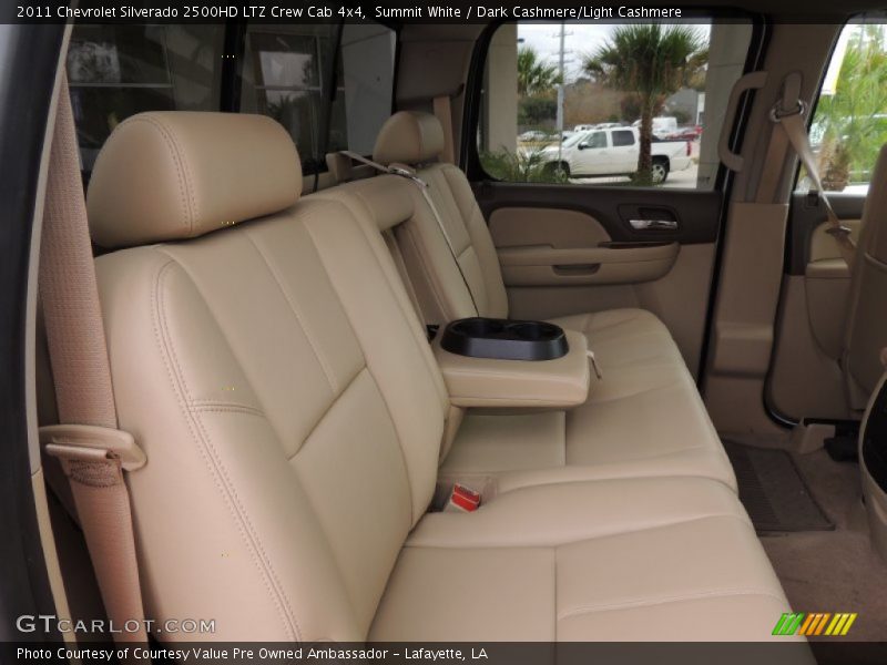 Summit White / Dark Cashmere/Light Cashmere 2011 Chevrolet Silverado 2500HD LTZ Crew Cab 4x4