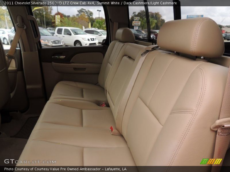Summit White / Dark Cashmere/Light Cashmere 2011 Chevrolet Silverado 2500HD LTZ Crew Cab 4x4