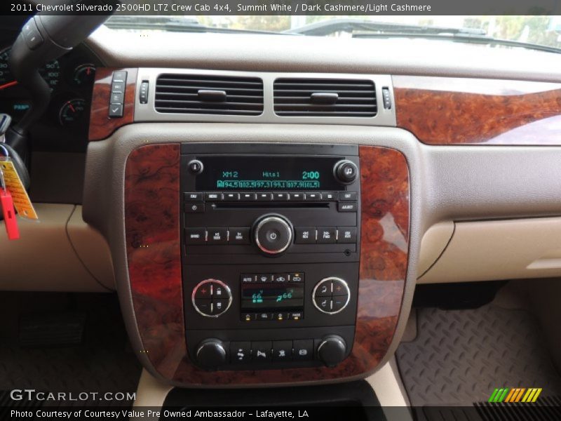 Summit White / Dark Cashmere/Light Cashmere 2011 Chevrolet Silverado 2500HD LTZ Crew Cab 4x4