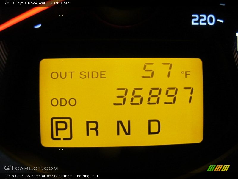 Black / Ash 2008 Toyota RAV4 4WD