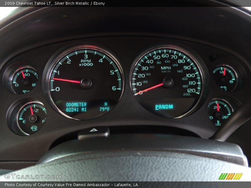 Silver Birch Metallic / Ebony 2009 Chevrolet Tahoe LT