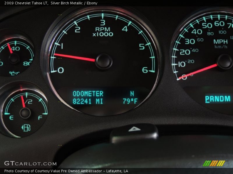 Silver Birch Metallic / Ebony 2009 Chevrolet Tahoe LT