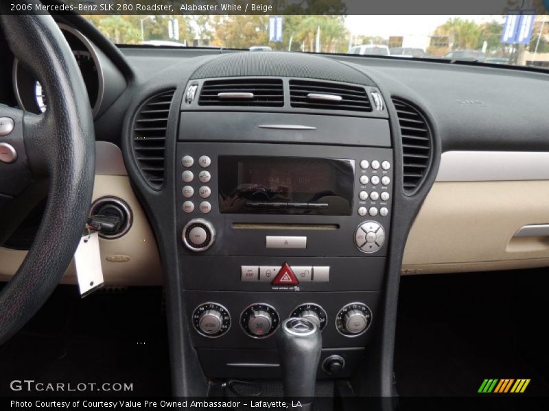 Alabaster White / Beige 2006 Mercedes-Benz SLK 280 Roadster