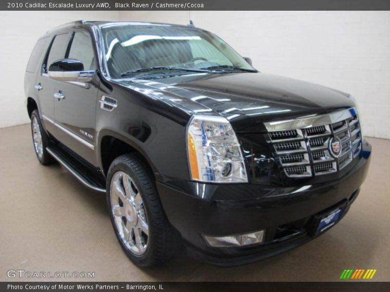 Black Raven / Cashmere/Cocoa 2010 Cadillac Escalade Luxury AWD