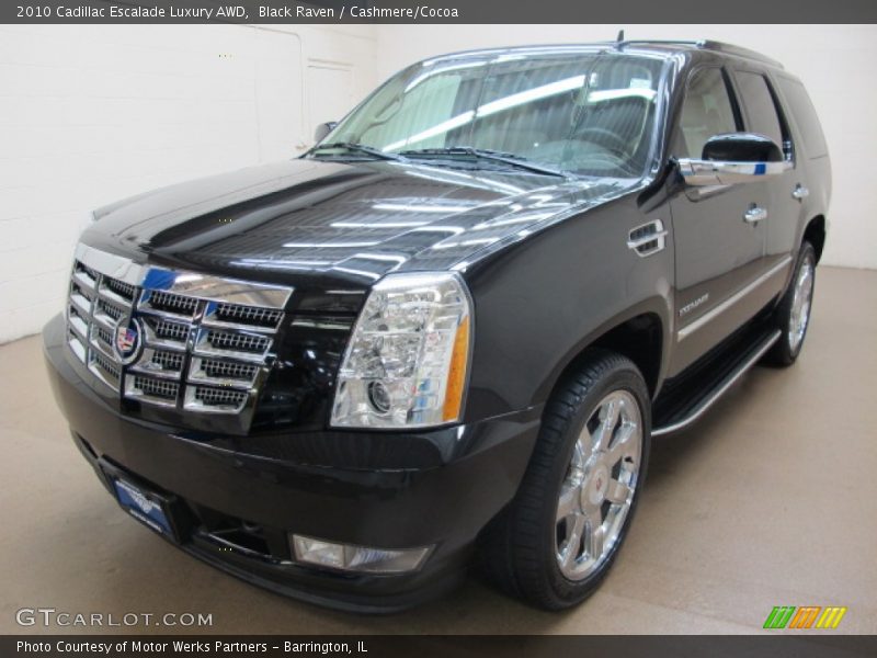 Black Raven / Cashmere/Cocoa 2010 Cadillac Escalade Luxury AWD