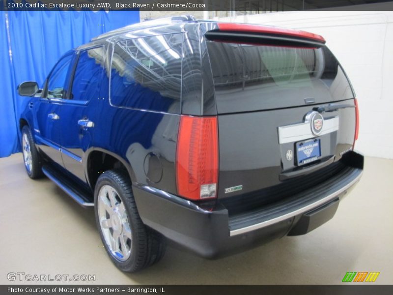 Black Raven / Cashmere/Cocoa 2010 Cadillac Escalade Luxury AWD