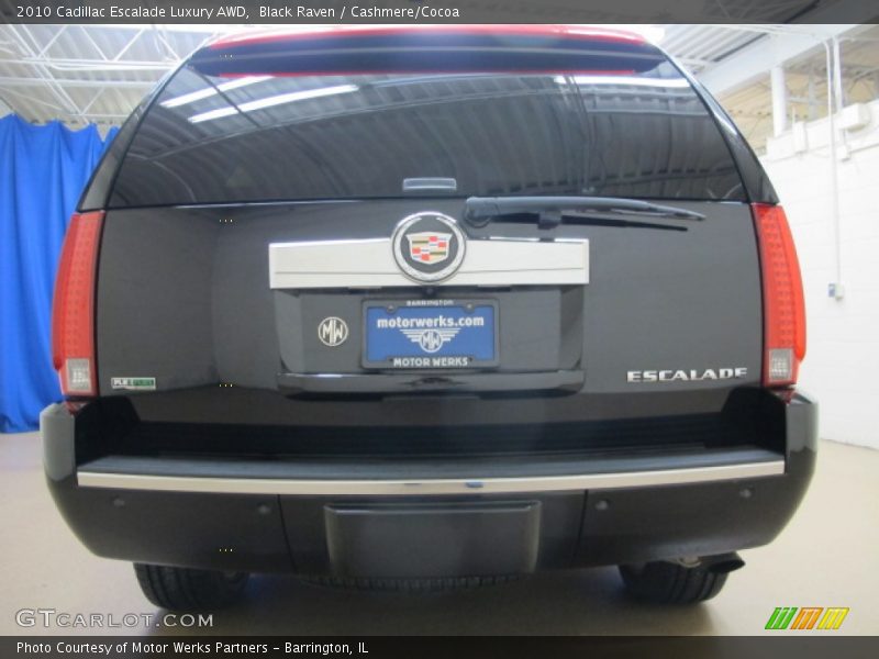 Black Raven / Cashmere/Cocoa 2010 Cadillac Escalade Luxury AWD