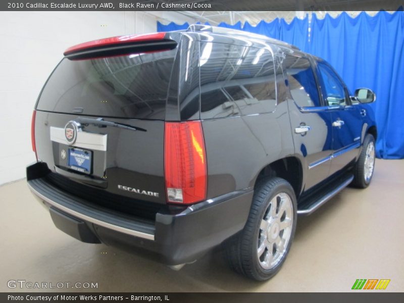 Black Raven / Cashmere/Cocoa 2010 Cadillac Escalade Luxury AWD