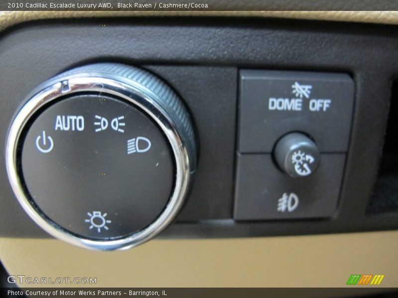 Black Raven / Cashmere/Cocoa 2010 Cadillac Escalade Luxury AWD