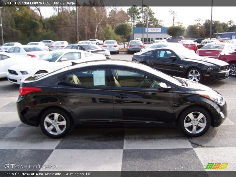Black / Beige 2013 Hyundai Elantra GLS