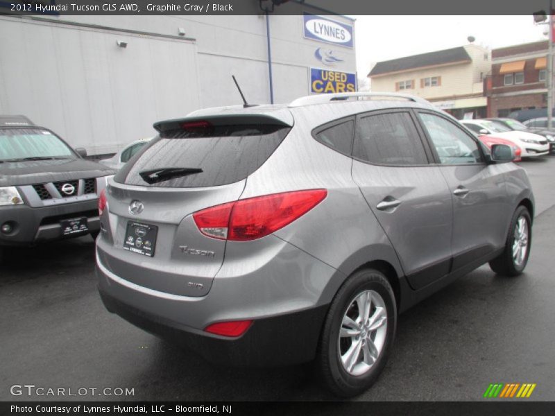 Graphite Gray / Black 2012 Hyundai Tucson GLS AWD