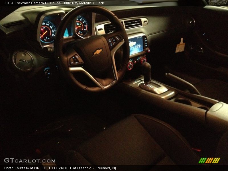 Blue Ray Metallic / Black 2014 Chevrolet Camaro LT Coupe
