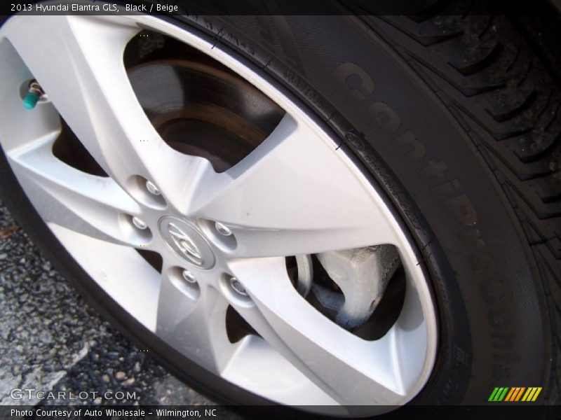 Black / Beige 2013 Hyundai Elantra GLS