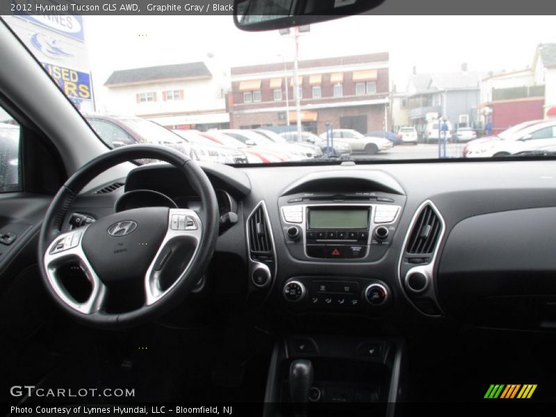 Graphite Gray / Black 2012 Hyundai Tucson GLS AWD