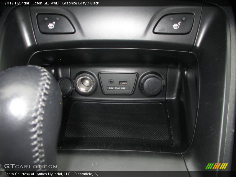 Graphite Gray / Black 2012 Hyundai Tucson GLS AWD