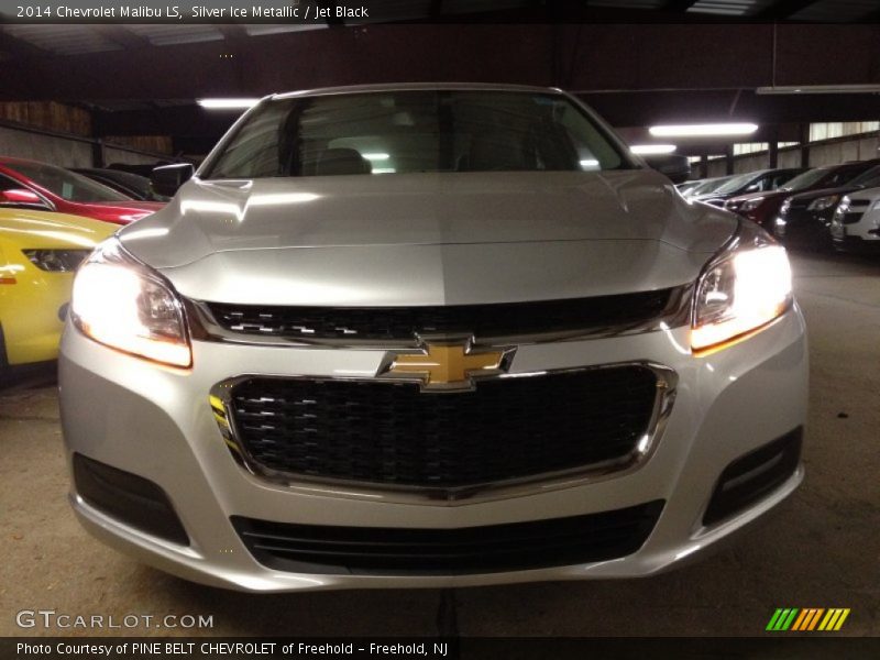 Silver Ice Metallic / Jet Black 2014 Chevrolet Malibu LS