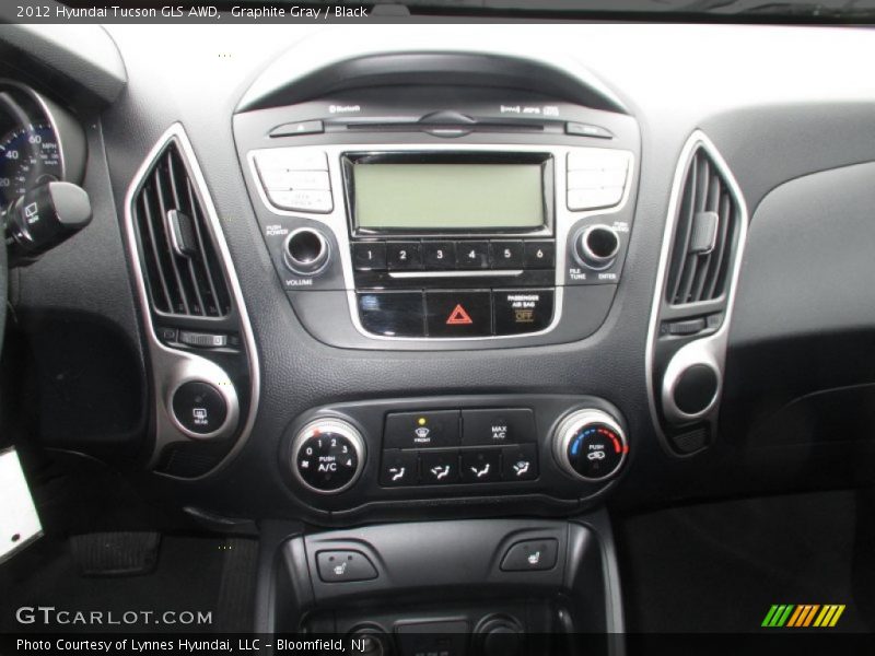 Graphite Gray / Black 2012 Hyundai Tucson GLS AWD