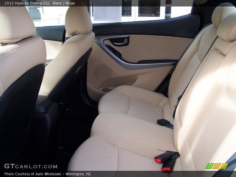 Black / Beige 2013 Hyundai Elantra GLS