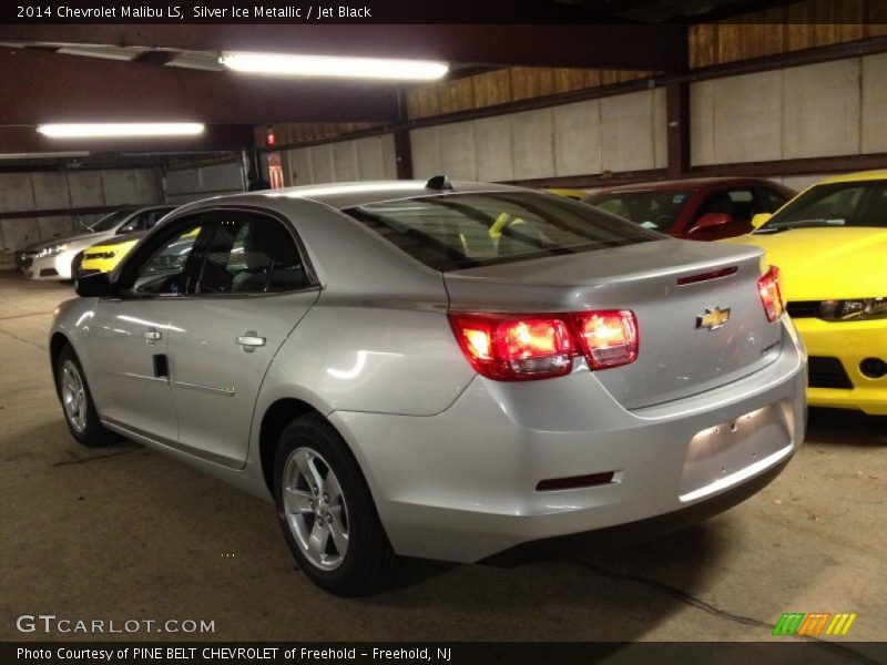 Silver Ice Metallic / Jet Black 2014 Chevrolet Malibu LS