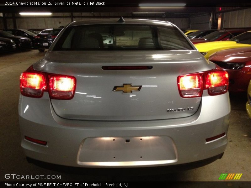 Silver Ice Metallic / Jet Black 2014 Chevrolet Malibu LS