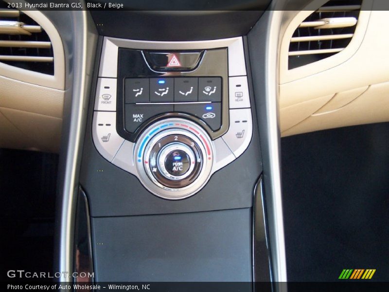 Black / Beige 2013 Hyundai Elantra GLS