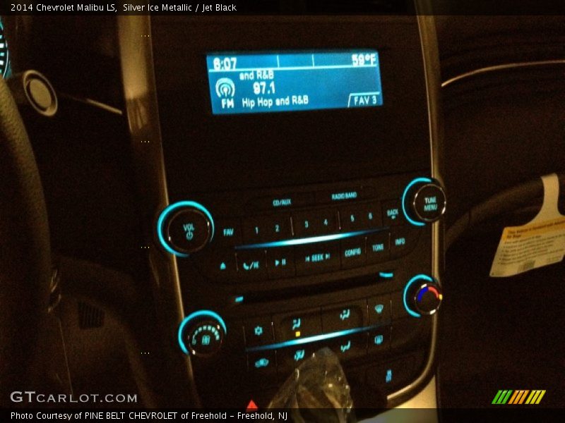 Silver Ice Metallic / Jet Black 2014 Chevrolet Malibu LS