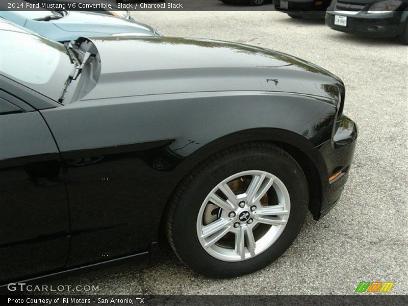 Black / Charcoal Black 2014 Ford Mustang V6 Convertible